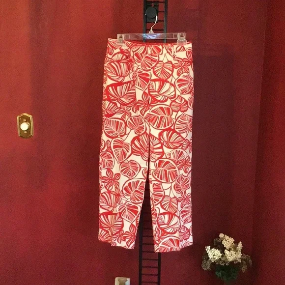 NWOT TALBOTS STRETCH CAPRI SIZE 4 - Picture 4 of 5